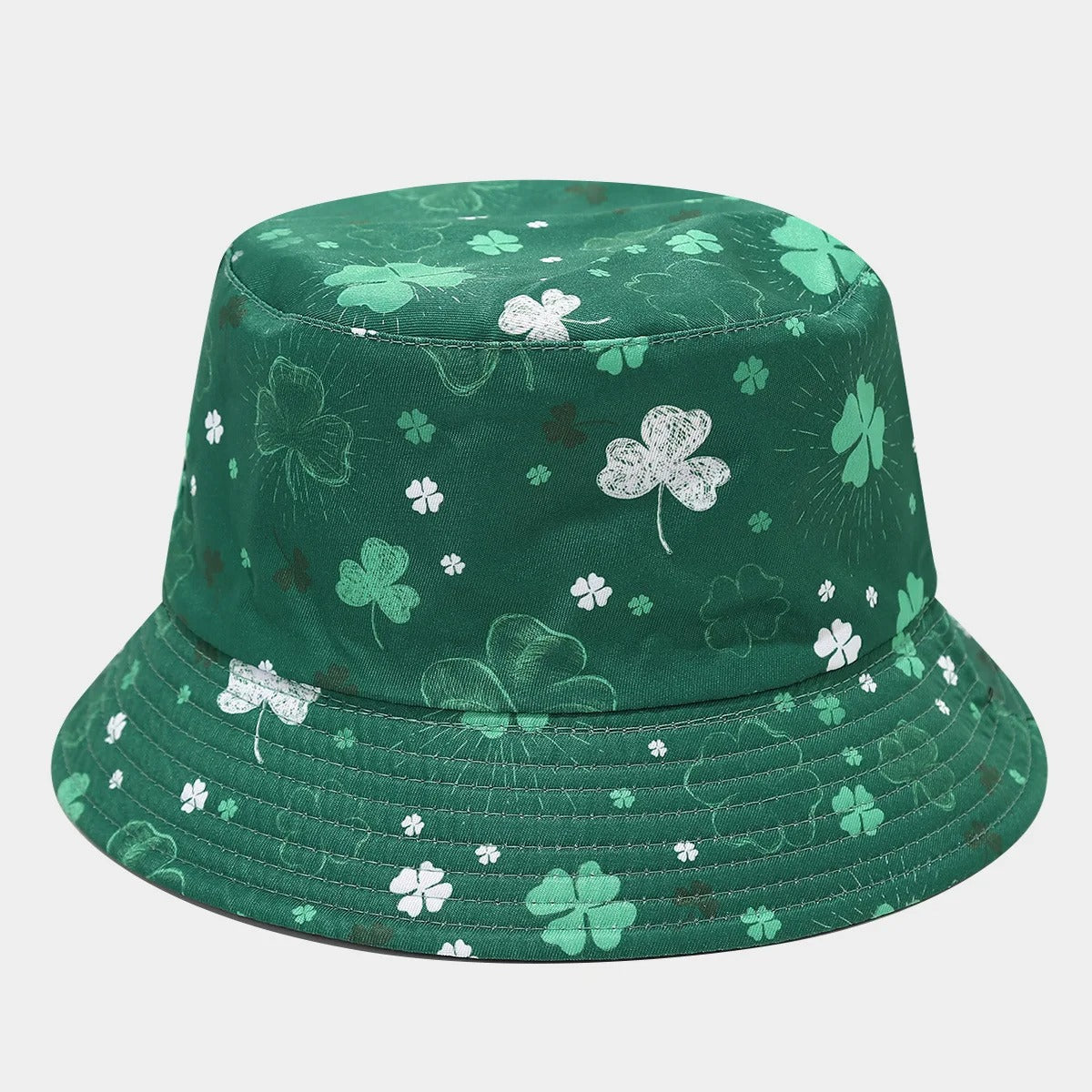 Summer Sun Protection Bucket Hat for Men Women Panama Cap Print Hip Hop Gorros Fishing Fisherman Hat Double Side Wear Fashion