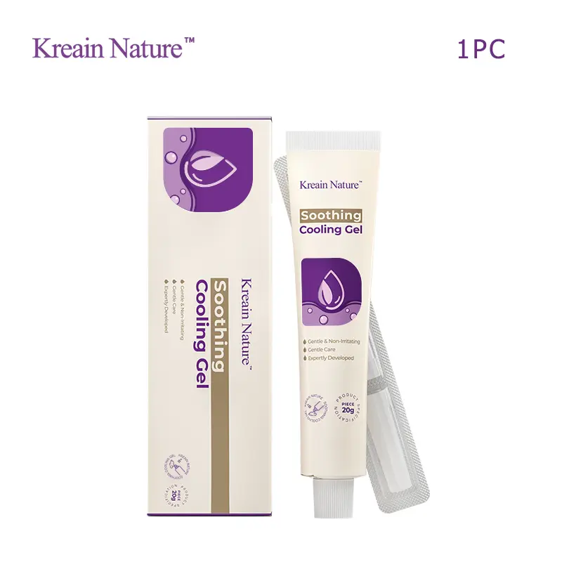 Hemorrhoid Gel Carthamus Seed Scutellaria Baicalensis Extract Carboxymethylcellulose Purple