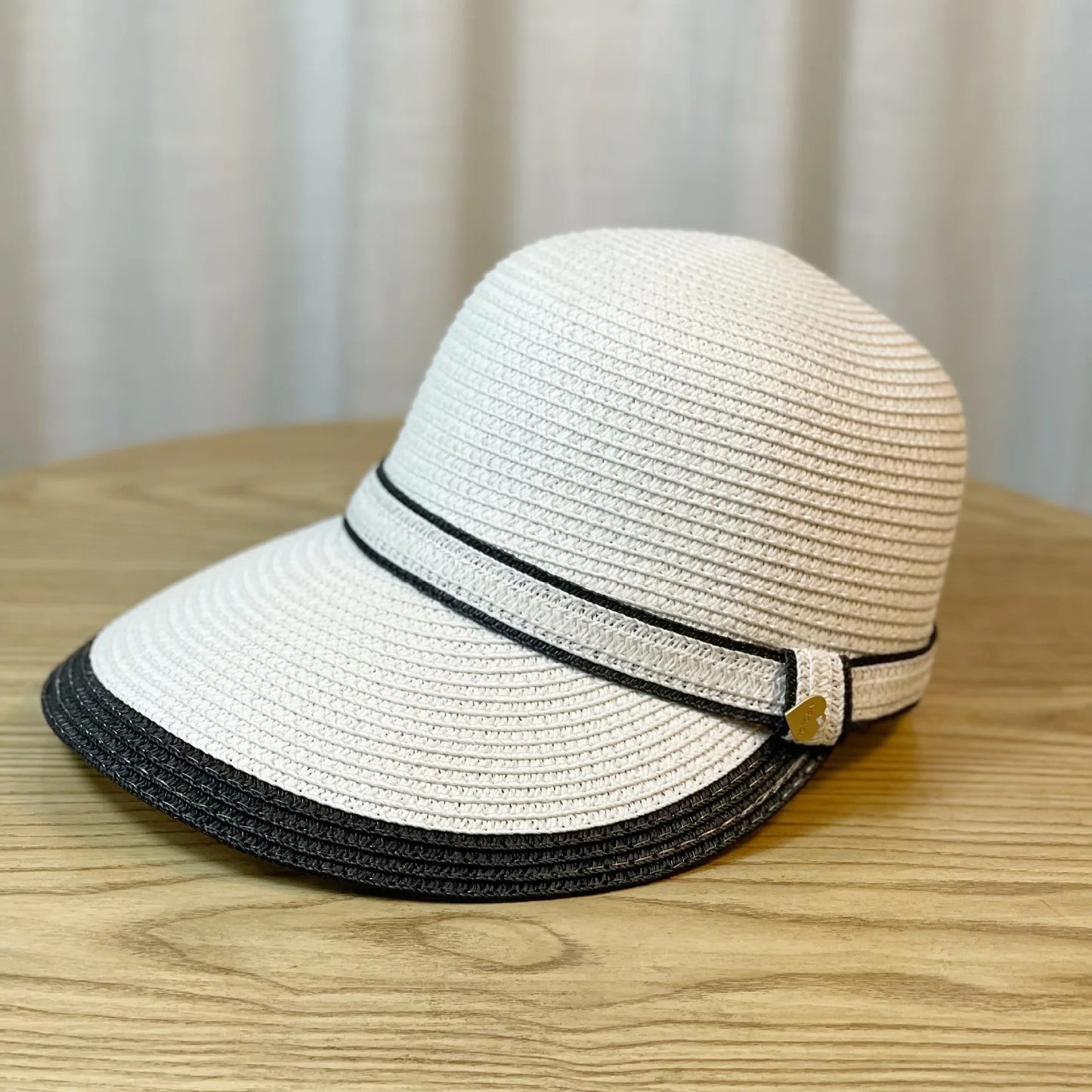 Summer Sun Straw Baseball Cap Women's Sunscreen Visor Hat Widened Brim Anti-UV Ourdoor Causal Basin Riding cap straw hat female