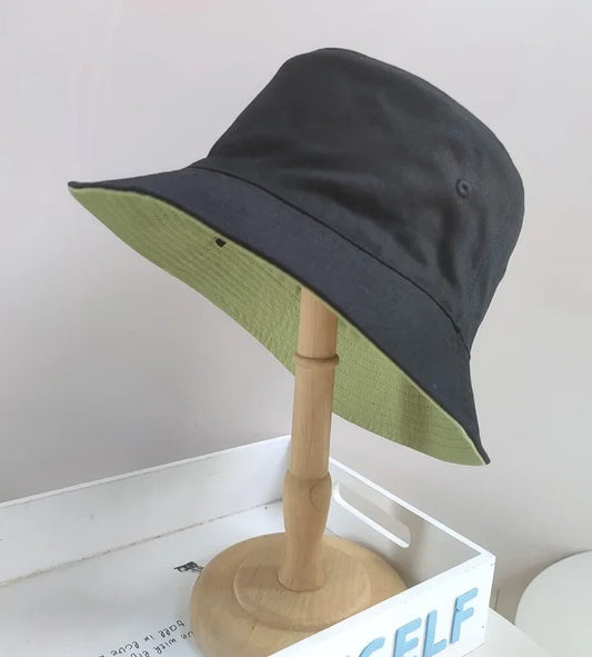 Big Size XXL 63cm 100% Cotton Bucket Hat Men Women Big Head  Reversible  Fisherman Hat Men Large Size Large Tide Hip Hop Sun Hat