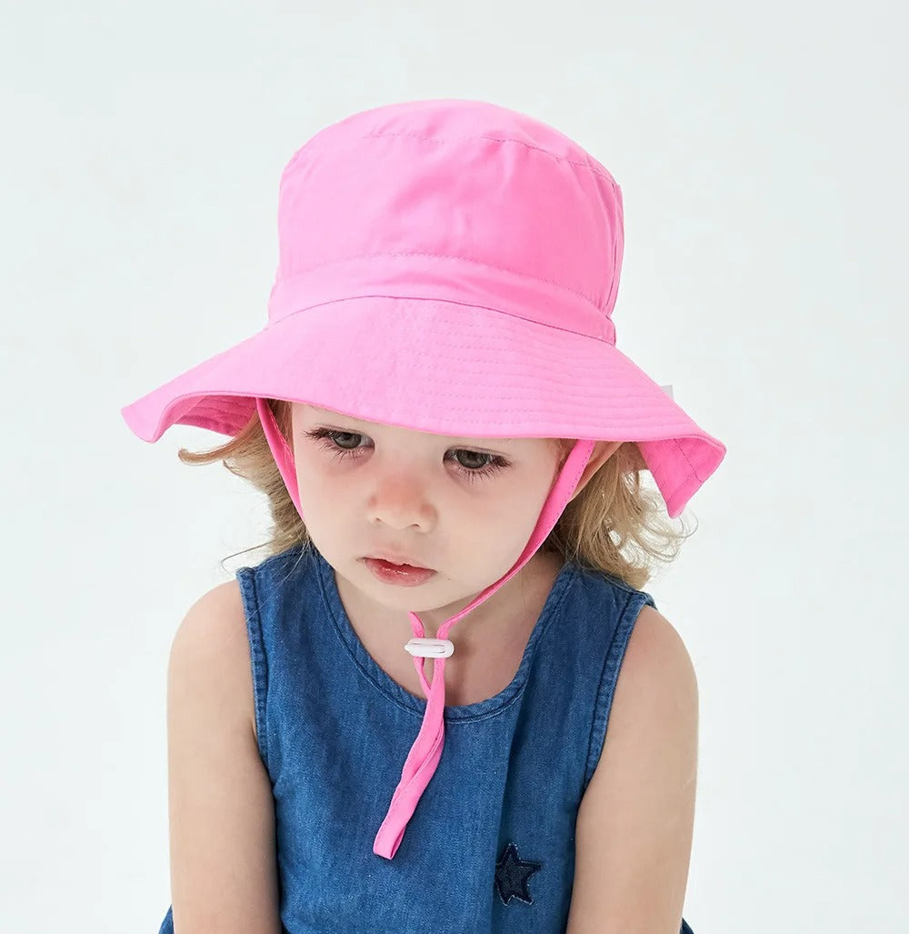3 Size to Choose Kids Bucket Hat for Girl Summer Fisherman Cute Kawaii Children Panama Hats Vocation Beach Sun Hat for Boys