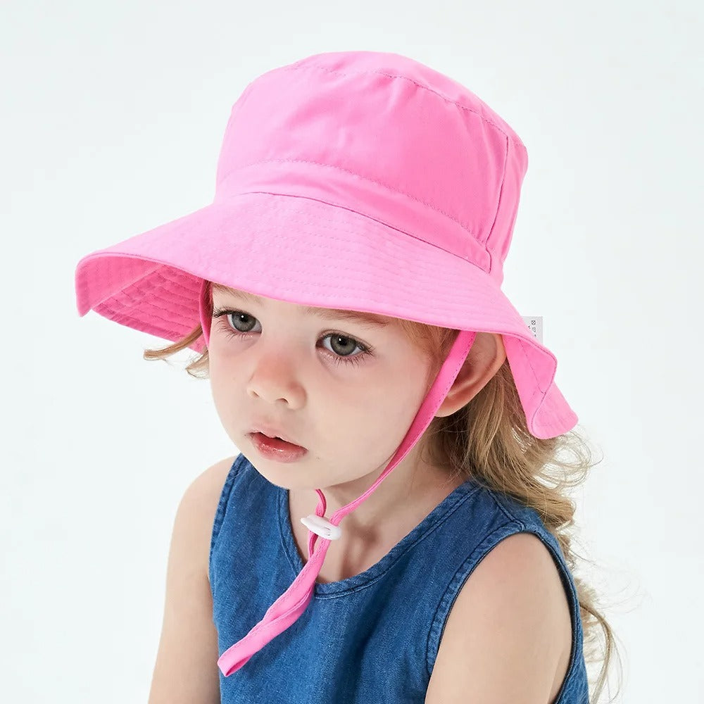 3 Size to Choose Kids Bucket Hat for Girl Summer Fisherman Cute Kawaii Children Panama Hats Vocation Beach Sun Hat for Boys