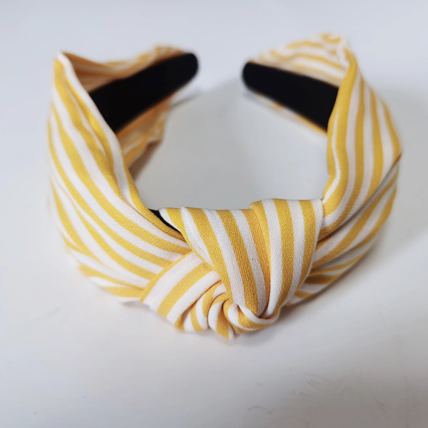 Summer Stripe Print Knot Hair Bands for Women Washing Make Up Face Outdoor Beach Version Bands Hair Accessories Female