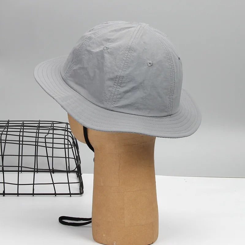 Big Size 6 Panel Cap for Men Lightweight Breathable Quick-drying Large Bucket Hat Running Camping Hiking Training Outdoor Hatk