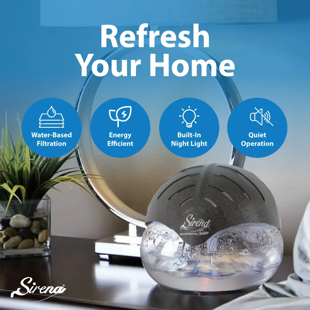 The Original Air Purifier Water Filter Air Cleaner
