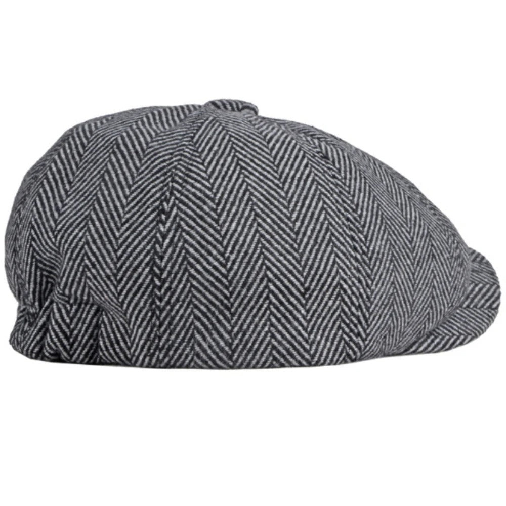 Beret Cap Men Women Spring Autumn Hat Vintage Striped Artist Painter Beret Hat Male Female Ivy Flat Cap Octagonal Berets