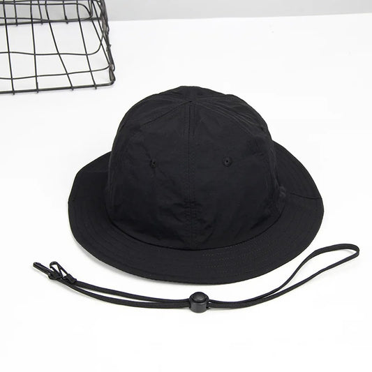 Big Size 6 Panel Cap for Men Lightweight Breathable Quick-drying Large Bucket Hat Running Camping Hiking Training Outdoor Hatk