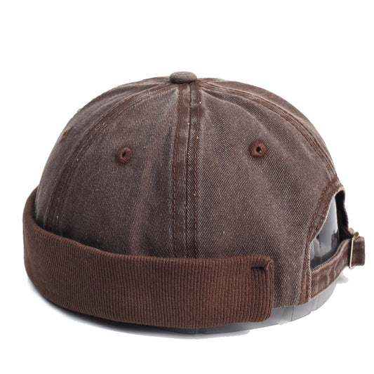 Unisex Fashion Casual Sailor Biker Cap Hip Hop Street Dance Brimless Skull Beanie Hat, Ideal Choice For Gifts