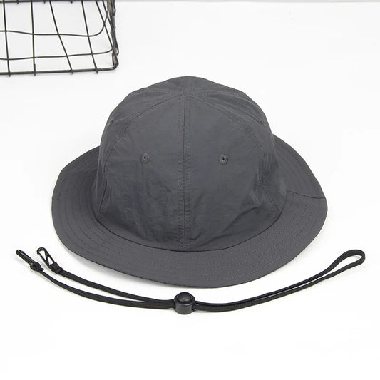 Big Size 6 Panel Cap for Men Lightweight Breathable Quick-drying Large Bucket Hat Running Camping Hiking Training Outdoor Hatk