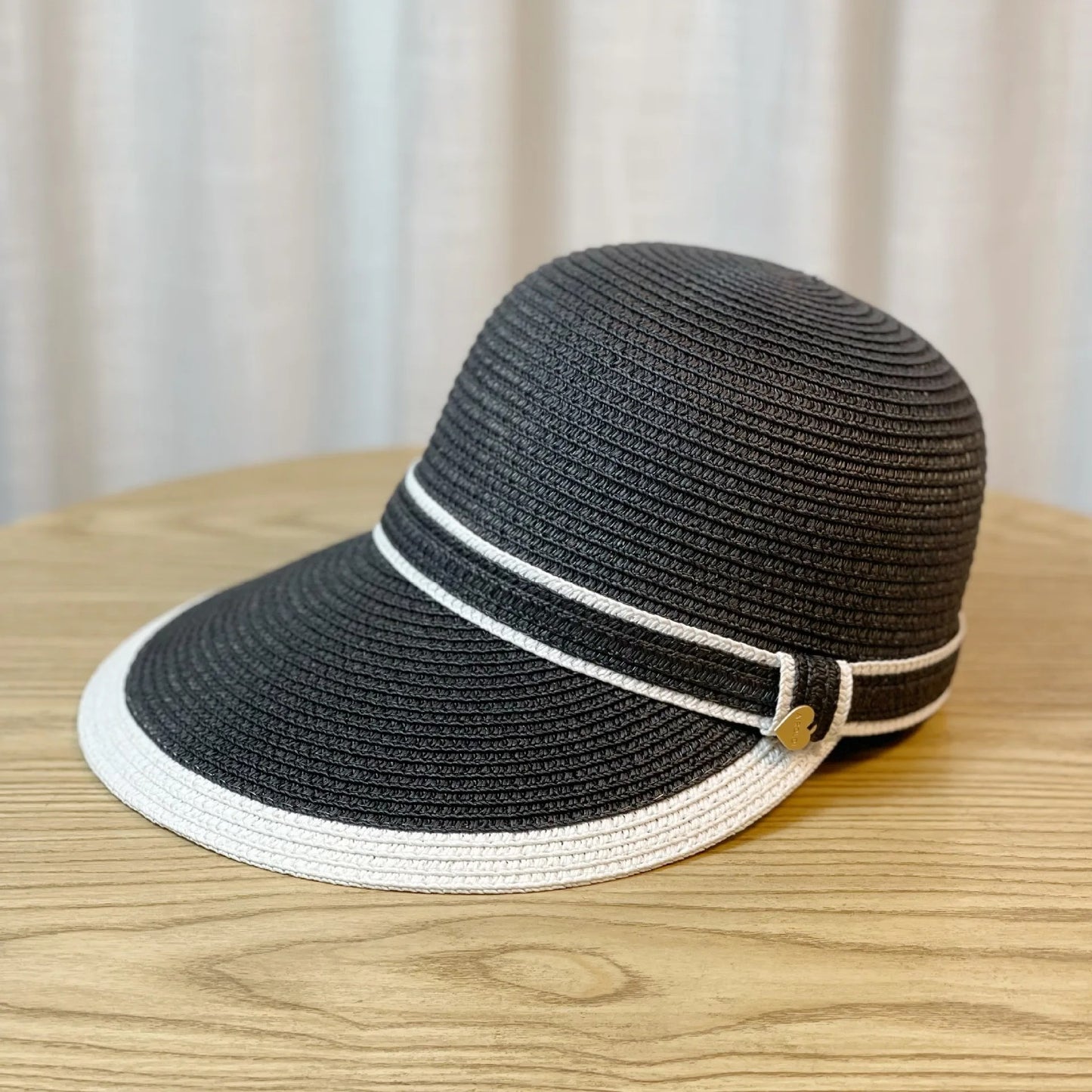 Summer Sun Straw Baseball Cap Women's Sunscreen Visor Hat Widened Brim Anti-UV Ourdoor Causal Basin Riding cap straw hat female