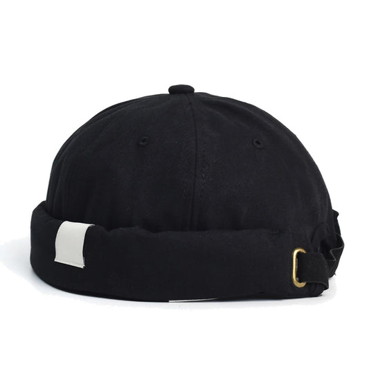 Cap Without Visor Brimless Caps Men Beanies Dome Soild Color Adjustable Skullcap Summer Hip Hop Bobble Hat Fashion