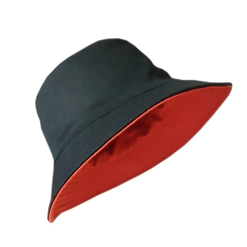 Big Size XXL 63cm 100% Cotton Bucket Hat Men Women Big Head Reversible Fisherman Hat Men Large Size Large Tide Hip Hop Sun Hat