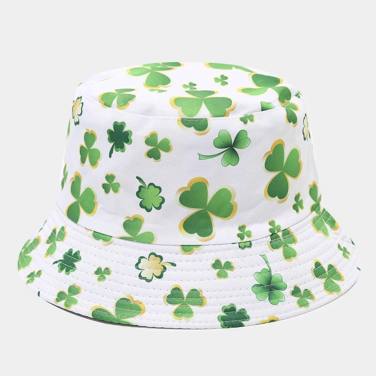 Summer Sun Protection Bucket Hat for Men Women Panama Cap Print Hip Hop Gorros Fishing Fisherman Hat Double Side Wear Fashion