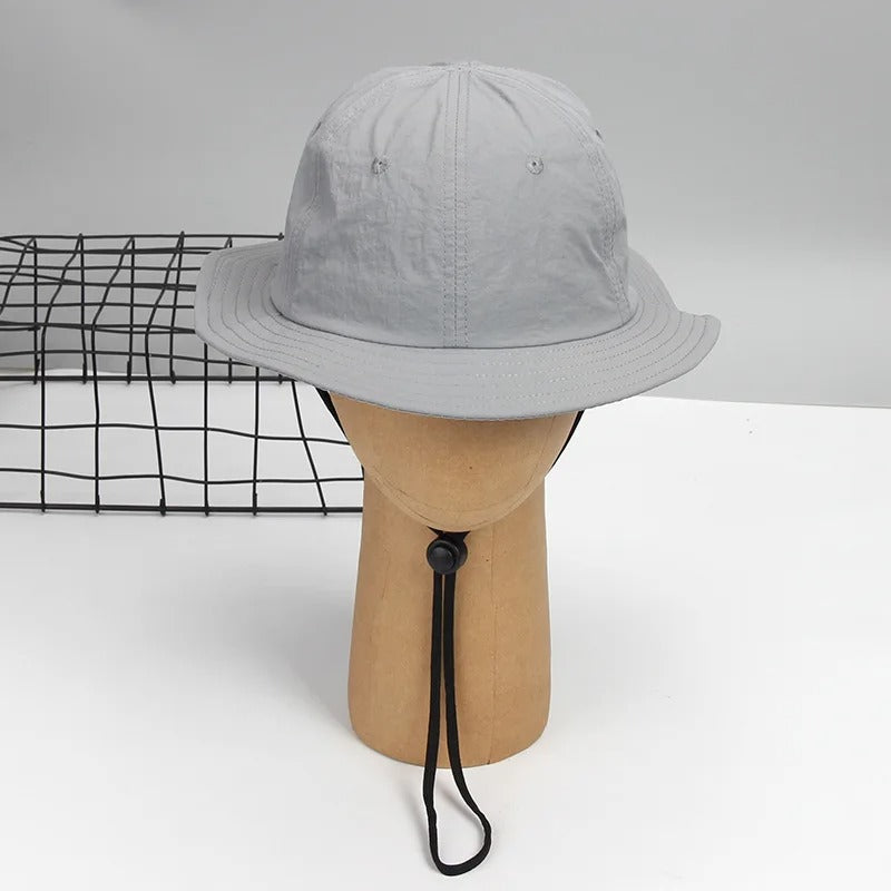 Big Size 6 Panel Cap for Men Lightweight Breathable Quick-drying Large Bucket Hat Running Camping Hiking Training Outdoor Hatk