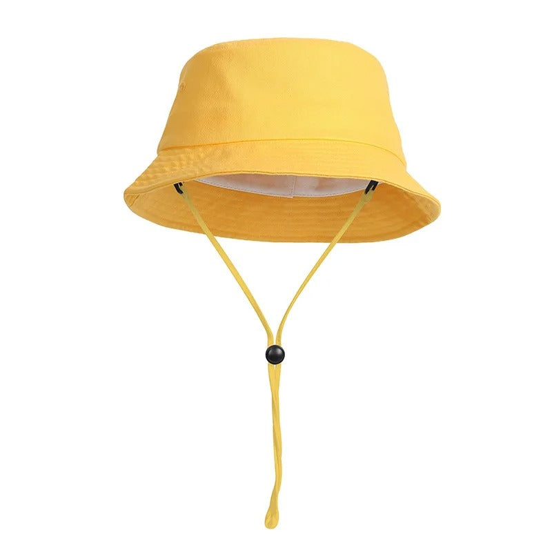 Oversize XXL Summer Unisex Bucket Sun Hat Water Repellent Fisherman Hats Men Women  Travel Hat with Detachable Chin Strap