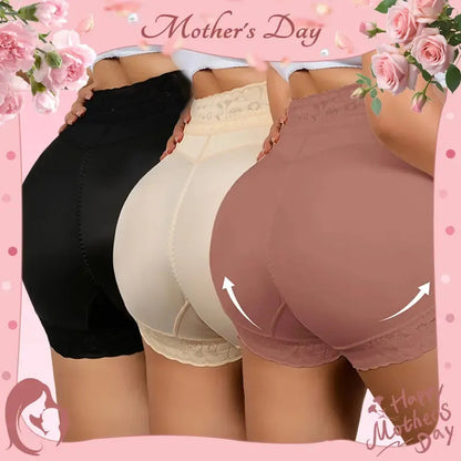 High Waist Shapewear Panty with Anti-Slip Silicone Band - Stretchy Breathable & Seamless Tummy Control Butt Lifting for Everyday Confidence Women's Basic Minimalist Multi Colors 3Pcs-BS