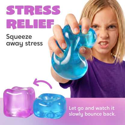 High Density Cube Fidget Toy, Stress Relief with Slow Rising Sensory Squishy Toys for Kids Adults