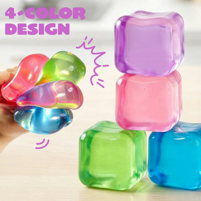 High Density Cube Fidget Toy, Stress Relief with Slow Rising Sensory Squishy Toys for Kids Adults