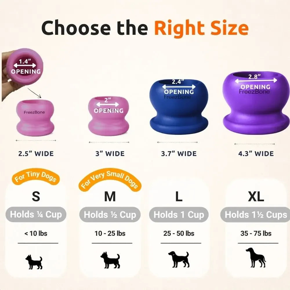 Durable Fillable Dog Chew Bone