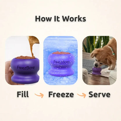 Durable Fillable Dog Chew Bone