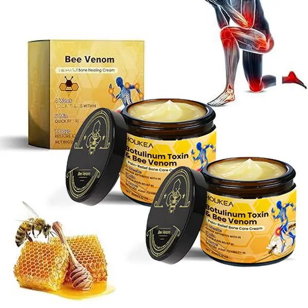 Joint Relief Cream, Joint Care Cream, Natural Formula Bee Venom Joint Gel, Relieves Joint Pain in