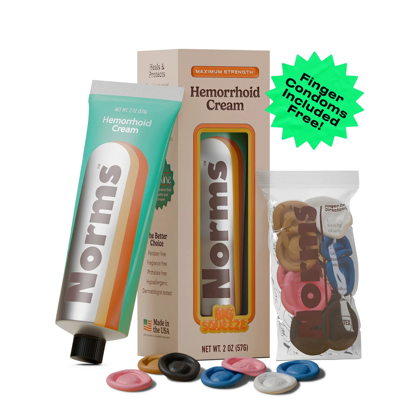 Hemorrhoid Cream: Maximum Strength Healing for Rapid Pain Relief Reduces Swelling and Provides
