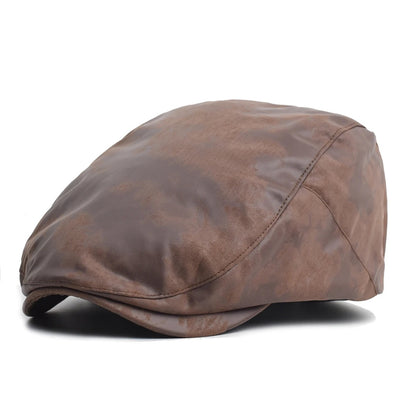 New Suede Autumn Winter Beret Fashion Vintage Men Women Newsboy Hat Casual Flat Visor Cap Berets For 54-58cm Head Circum Ference