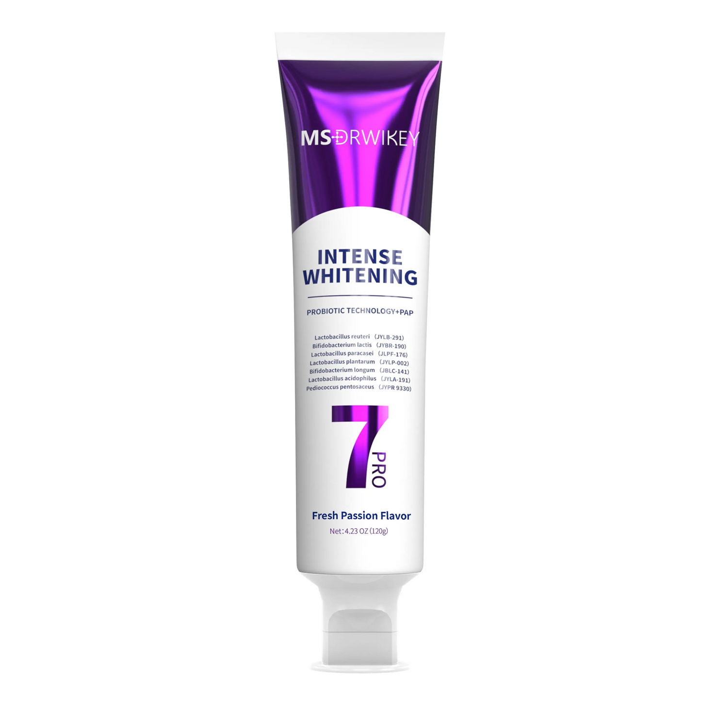 New 7-Pro Intensive Toothpaste | Upgraded Purple Formula with 7 Probiotics