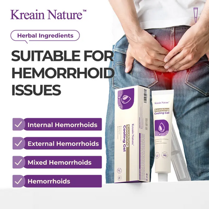 Hemorrhoid Gel Carthamus Seed Scutellaria Baicalensis Extract Carboxymethylcellulose Purple