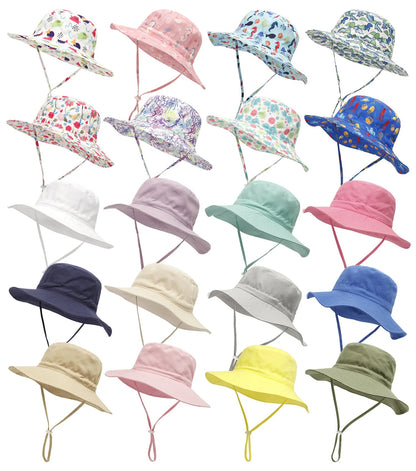3 Size to Choose Kids Bucket Hat for Girl Summer Fisherman Cute Kawaii Children Panama Hats Vocation Beach Sun Hat for Boys