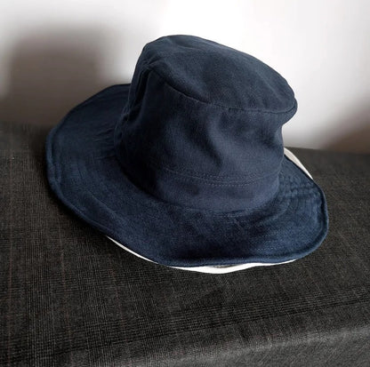 Big Head White Wide Brim Bucket Hat for Women Men Spring Summer Japanese Outdoor Travel  Sun Hat Soft Fold Fisherman Hat