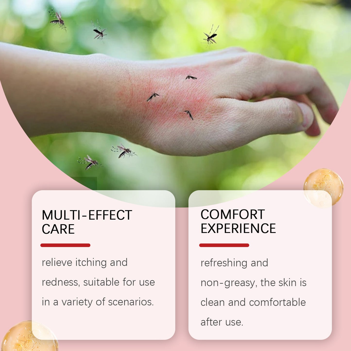 Calming Antimicrobial Cream - Soothes Eczema Flare-Ups, Jock Itch, Dry Itchy Skin | Fragrance-Free Mild Formula for Legs, Hands, Groin & Full Body