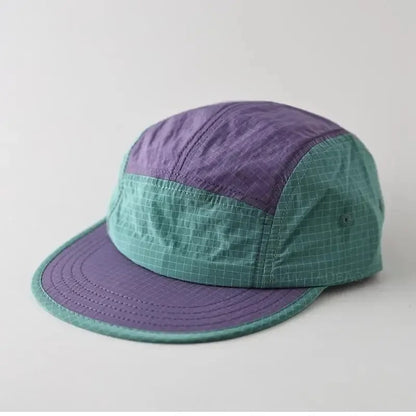 Quick-drying 5-Panel Baseball Caps for Man Women  Summer  Outdoor Thin Camping Men Splicing  Popular Baseball Cap