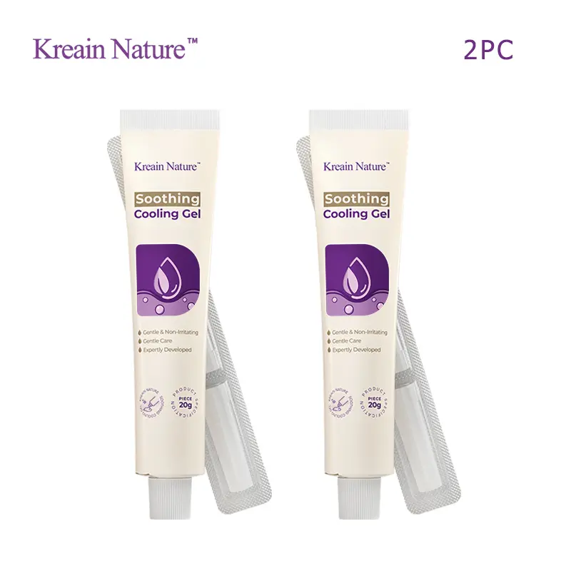 Hemorrhoid Gel Carthamus Seed Scutellaria Baicalensis Extract Carboxymethylcellulose Purple