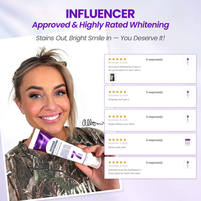 New 7-Pro Intensive Toothpaste | Upgraded Purple Formula with 7 Probiotics