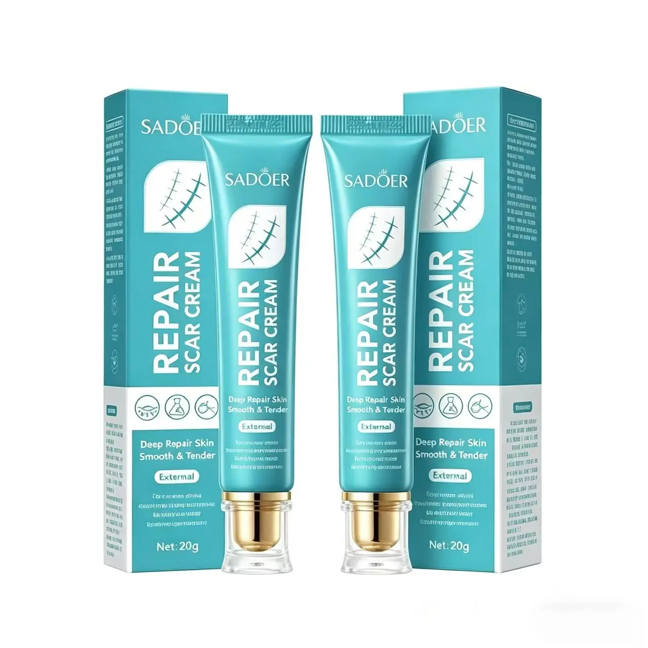 Scar Cream, Professional Scar Removal Creamfor Surgical Scars,Stretch Mark, Keloid Bump,C-Section, Scars of Burns and Injuries,Old andNew Scars Acne Skin Repair