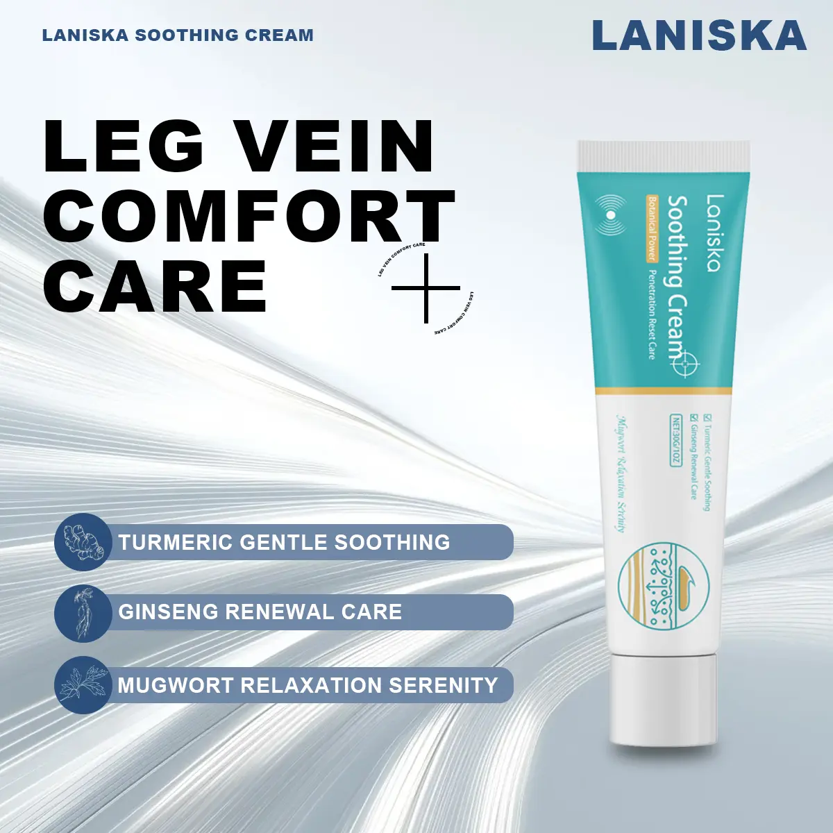 Leg Relief Gentle Herbal Varicose VeinsCream
