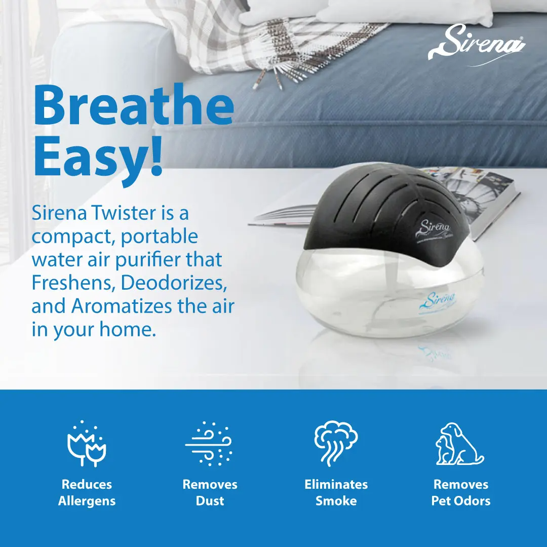 The Original Air Purifier Water Filter Air Cleaner