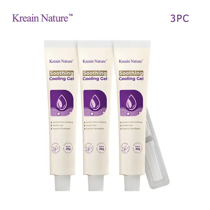 Natural care gel, gentle and non-irritating