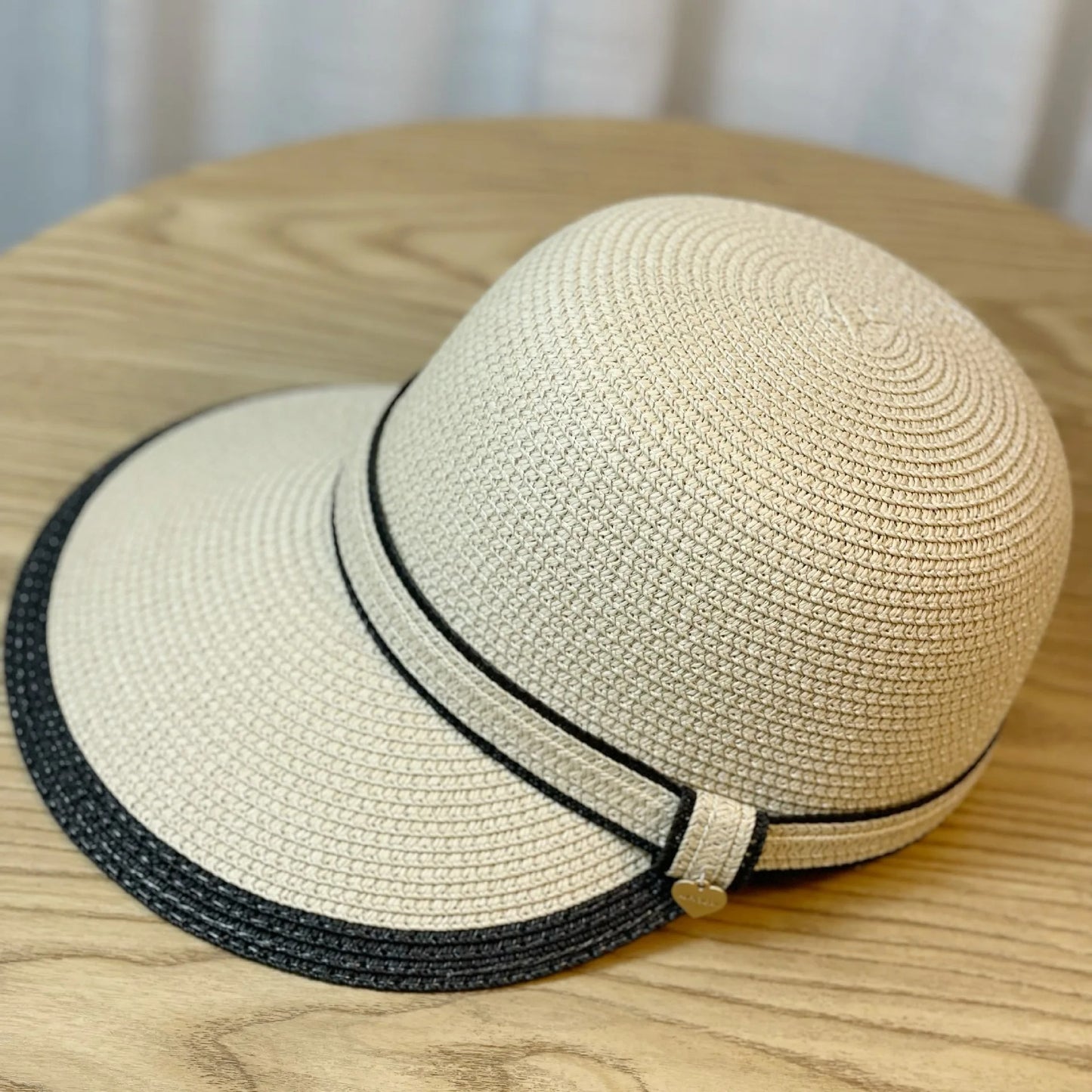 Summer Sun Straw Baseball Cap Women's Sunscreen Visor Hat Widened Brim Anti-UV Ourdoor Causal Basin Riding cap straw hat female