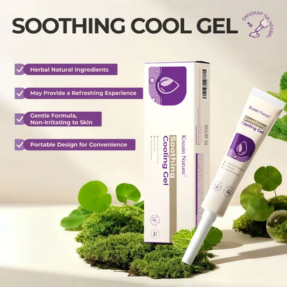 Natural care gel, gentle and non-irritating
