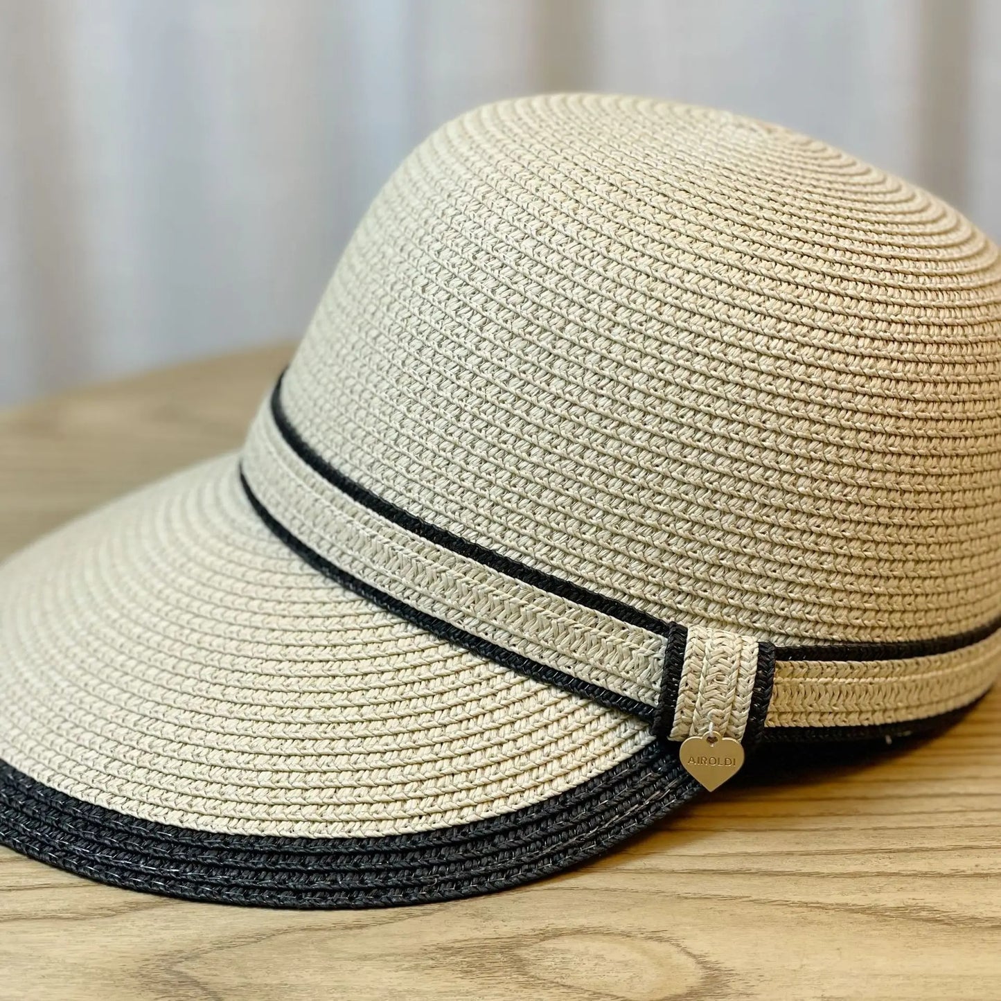 Summer Sun Straw Baseball Cap Women's Sunscreen Visor Hat Widened Brim Anti-UV Ourdoor Causal Basin Riding cap straw hat female