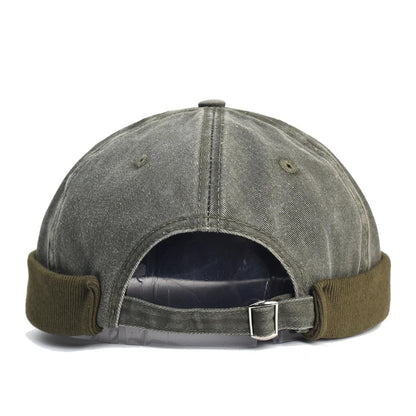 Unisex Fashion Casual Sailor Biker Cap Hip Hop Street Dance Brimless Skull Beanie Hat, Ideal Choice For Gifts