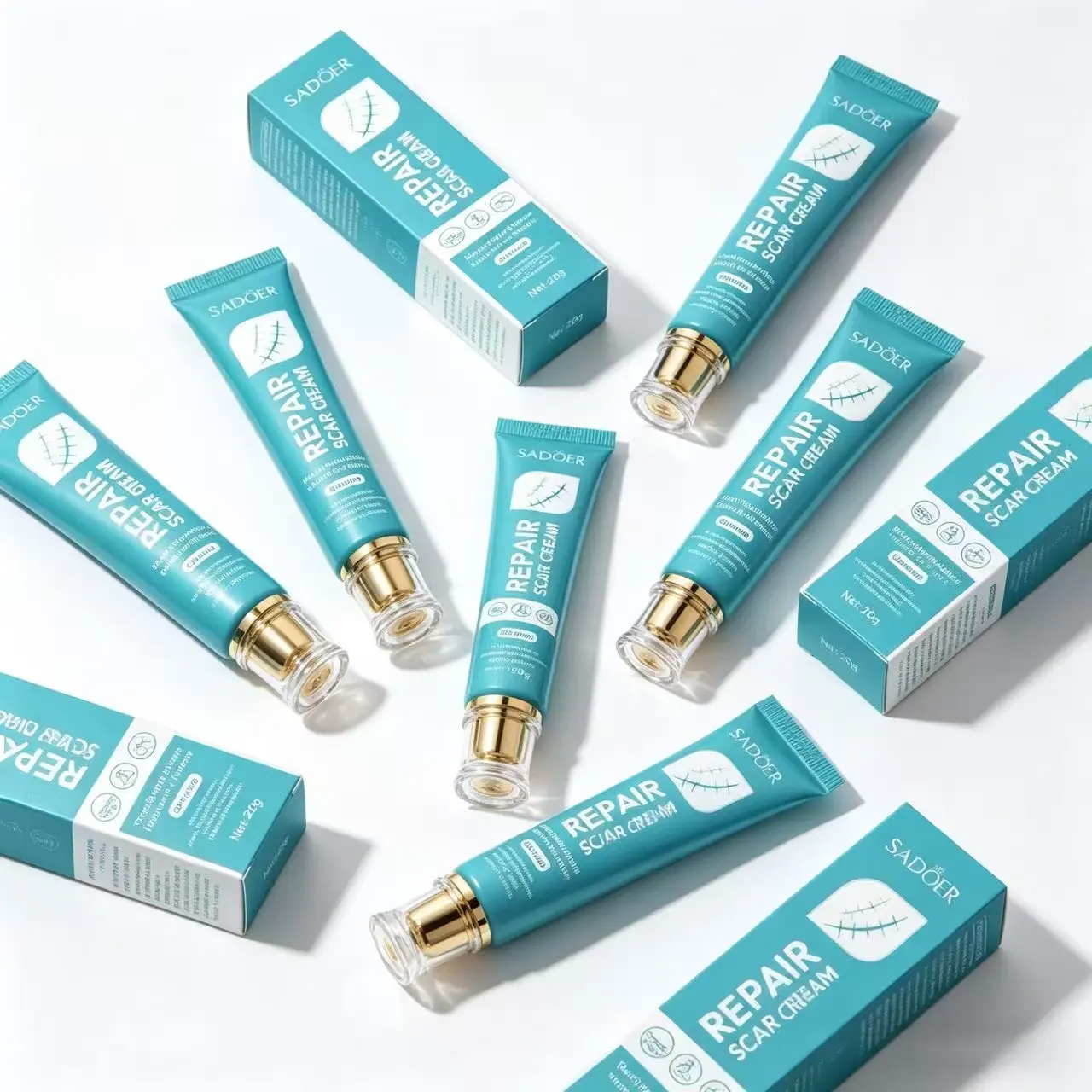Scar Cream, Professional Scar Removal Creamfor Surgical Scars,Stretch Mark, Keloid Bump,C-Section, Scars of Burns and Injuries,Old andNew Scars Acne Skin Repair