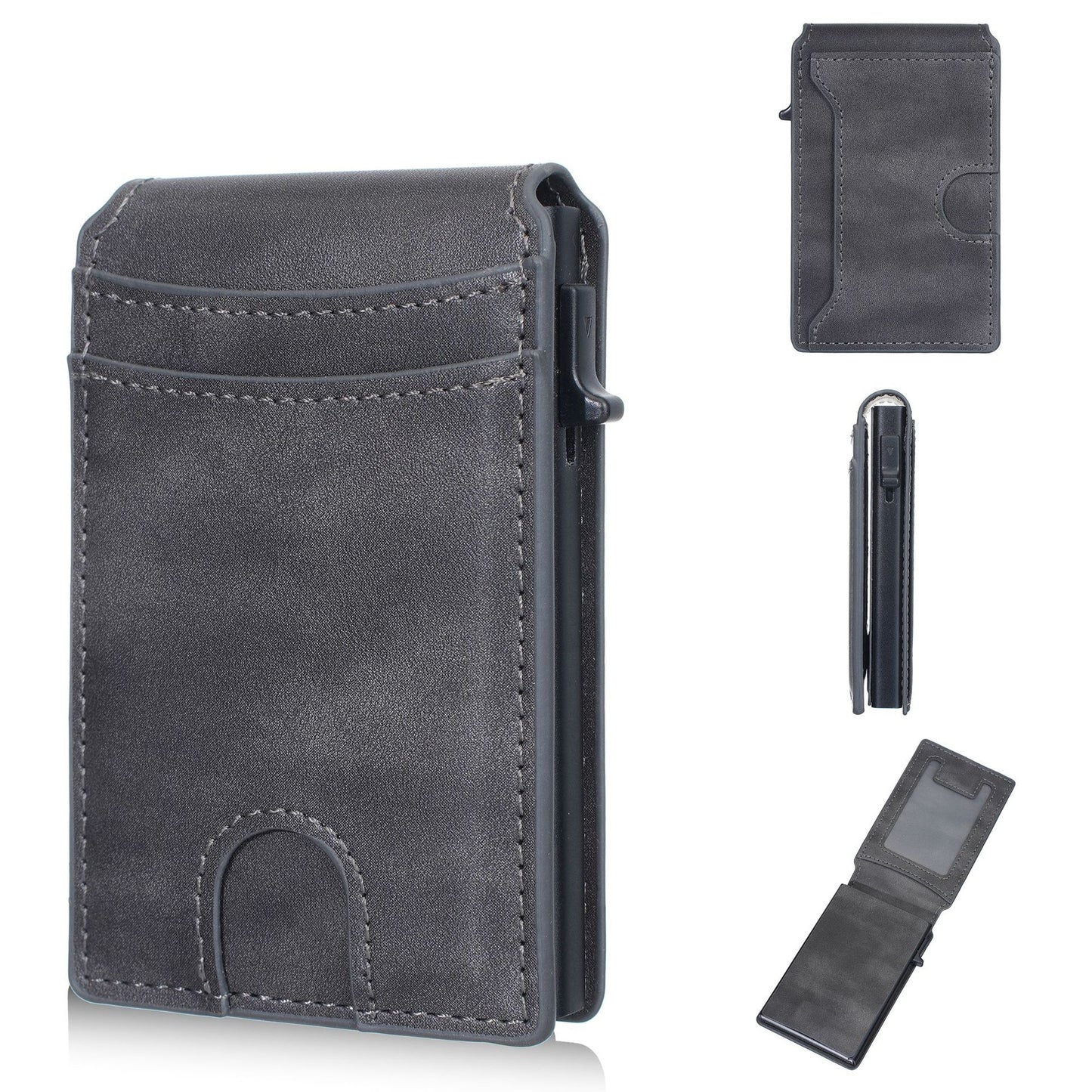 Wallet for Men - Pop Up Case, Cash Slot