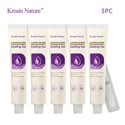 Natural care gel, gentle and non-irritating