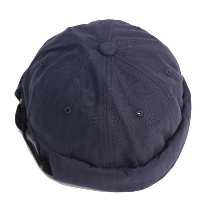 Cap Without Visor Brimless Caps Men Beanies Dome Soild Color Adjustable Skullcap Summer Hip Hop Bobble Hat Fashion