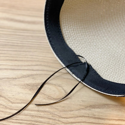 Summer Sun Straw Baseball Cap Women's Sunscreen Visor Hat Widened Brim Anti-UV Ourdoor Causal Basin Riding cap straw hat female