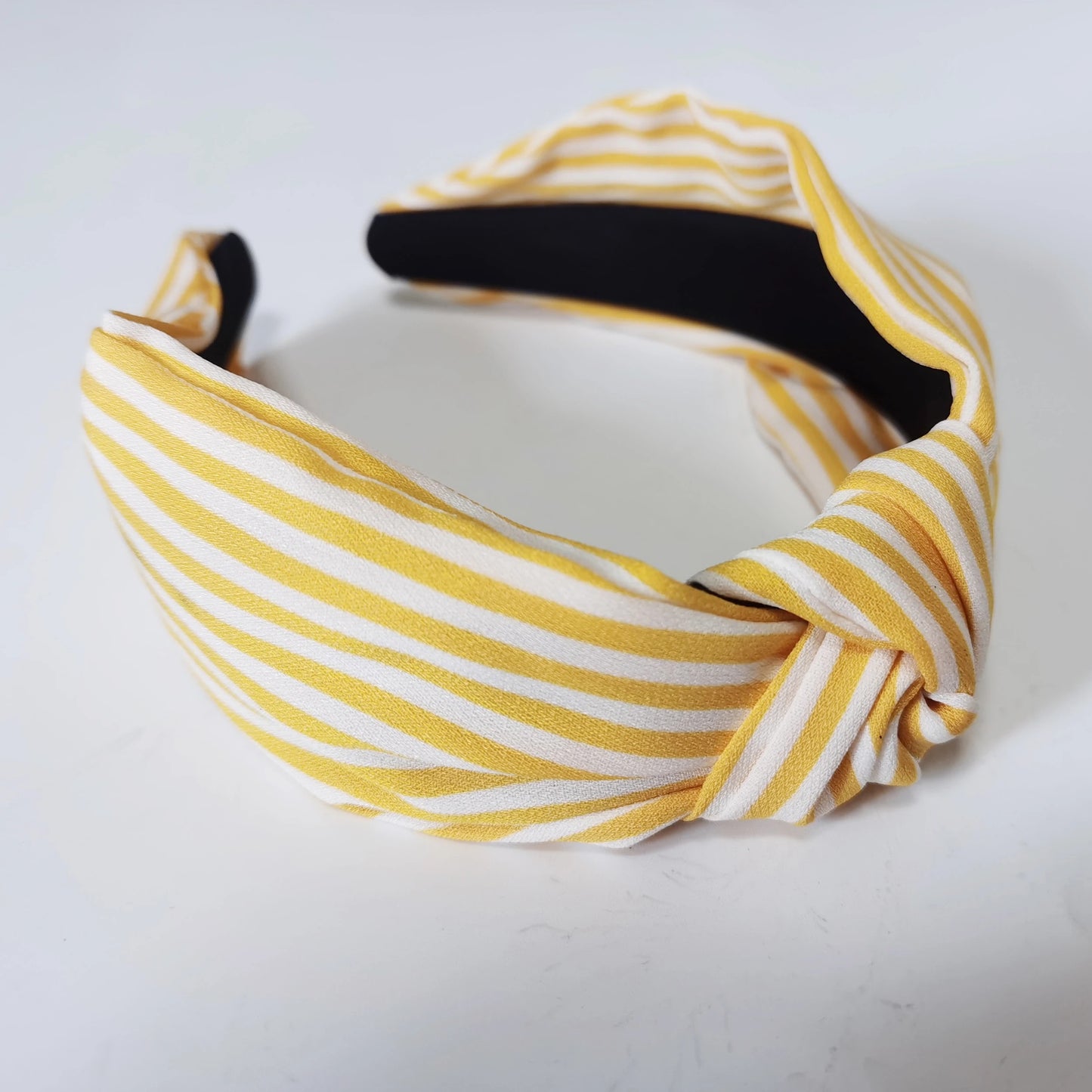 Summer Stripe Print Knot Hair Bands for Women Washing Make Up Face Outdoor Beach  Version Bands Hair Accessories Female