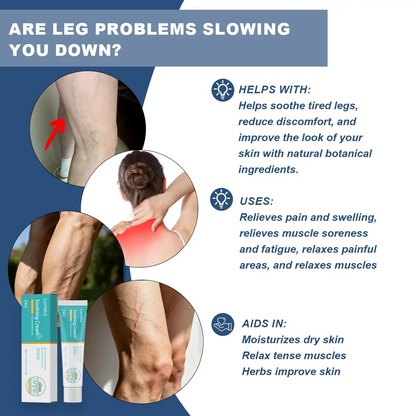 Leg Relief Gentle Herbal Varicose VeinsCream